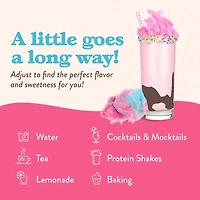 Skinny Mixes Sugar-Free Cotton Candy Syrup: Calorie-Free Delight with 0g Net Carbs