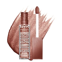 NYX PROFESSIONAL MAKEUP, Ombre à Paupières Ultimate Glow Shots, Ombres à paupières liquides, Tenue 12 hres - TWISTED TANGERINE
