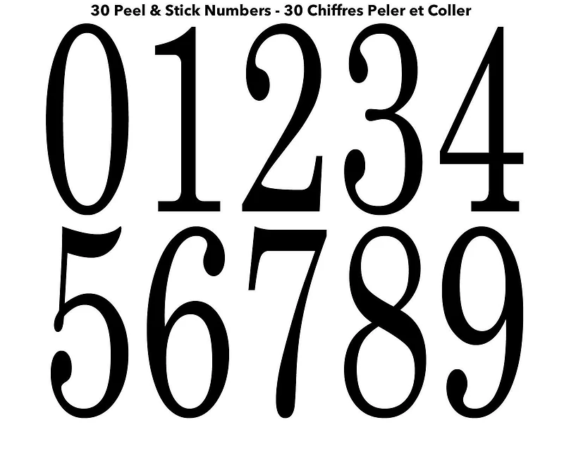 PRO-DF Classic Aluminum Address Plaque