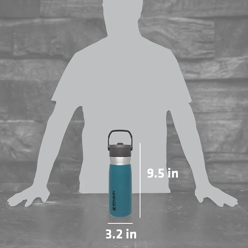 STAN 22OZ GO FLIP STRAW WTR BTL LAGOON PDQ WMD9