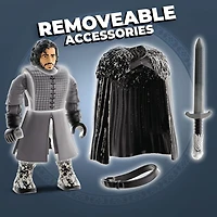 Figurine Jon Snow Mega Construx Heroes - 18 Blocs