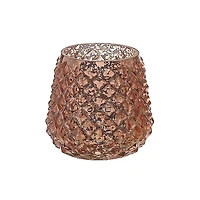 Mercury Diamond Tealight Solder Bronze - Ensemble De 2