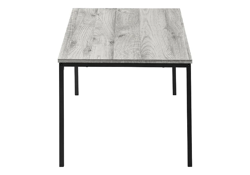 Monarch Specialties  Ensemble De Tables, Ensemble De 3 Pièces, Café, Bout, Métal Noir, Stratifié Gris, Contemporain, Moderne