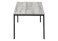 Monarch Specialties  Ensemble De Tables, Ensemble De 3 Pièces, Café, Bout, Métal Noir, Stratifié Gris, Contemporain, Moderne