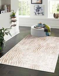 ECARPET Kamala Contemporary/Modern Area Rug for living room, bedroom, dining room, entrance, hallway and more.