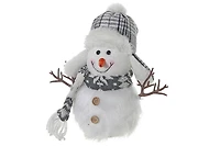 Gardienne En Peluche Bonhomme De Neige D'Hiver