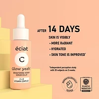 Eciat Vitamin C + E Serum with 3 Ceramides | Illuminating & Smoothing | All Skin Types | Face & Neck 15 ml, Vitamin C + E + 3 Ceramides