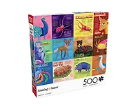 Buffalo Games - Amazing Nature - Unusual Animals - 500 Piece Jigsaw Puzzle