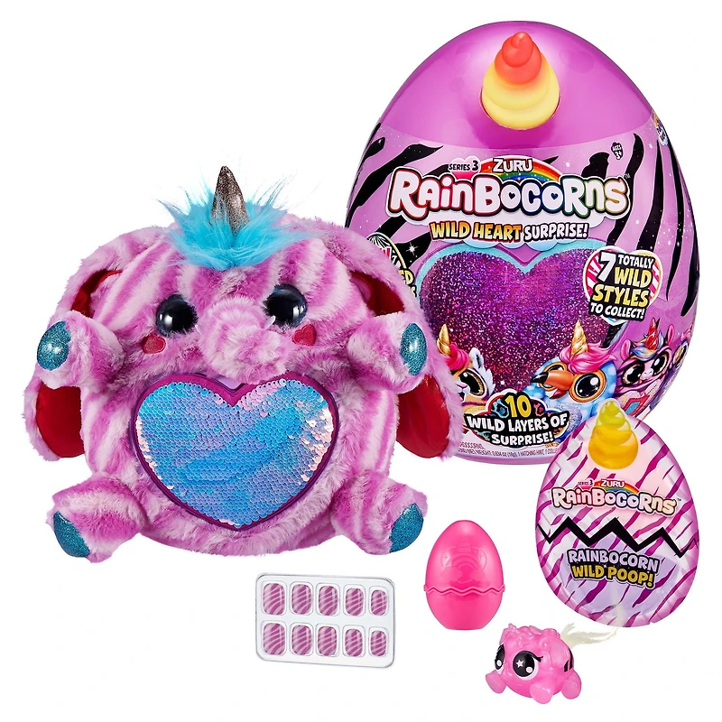 Rainbocorns Wild Heart Surprise Series 3 by ZURU