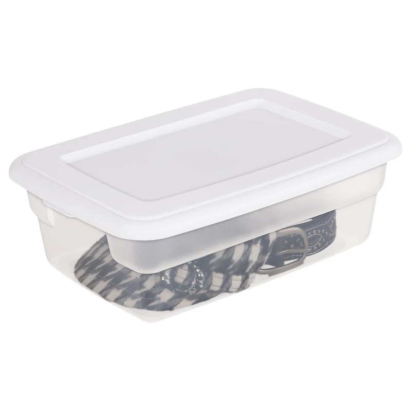 Sterilite Set Of (2) 11.4  Liter Boxes - Blue