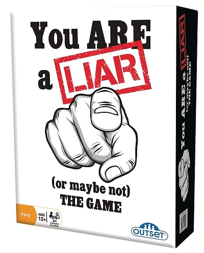 Jeu de fête « You are a Liar » d'Outset Media - Version anglaise