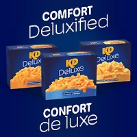 Kraft Deluxe Macaroni & Cheese, Original Cheddar, Shelf-Stable, 400g