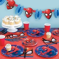 Spider-Man Rectangular Plastic Table Cover, 54" x 84", 1 Tablecover measures 54" x 84"