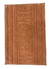 Tapis de bain en microfibre Home Decor Inc. Collection Naples – 50,8 x 76,2 cm, marron, doux et absorbant