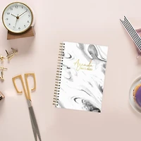Blue Sky Marble Medium Weekly/Monthly Planner for 2021-2022