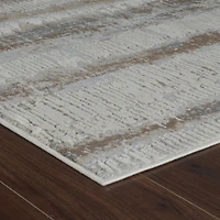 Rug Branch Nomad Abstract Indoor Area Rug, Beige Brown, Modern - Living Room, Bedroom, Dining Room