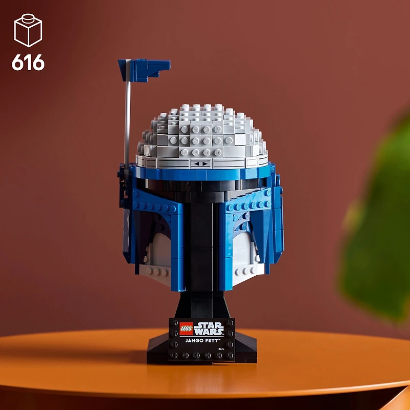 LEGO Star Wars Le Casque de Jango Fett , Ensemble de Modèle à Construire pour Adultes 75408 LEGO Le casque de Jango 75408