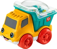 Fisher-Price Poppity Pop Dump Truck Push-Along Toy Ball Popper Vehicle for Infants