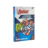 Avengers Valentine's Day Cards, 32 Count, Classroom Exchange Cards With Stickers