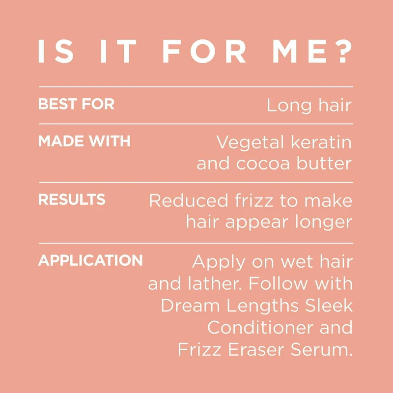 L’Oreal Paris Hair Expertise Shampooing Dream Lengths Sleek Shampooing