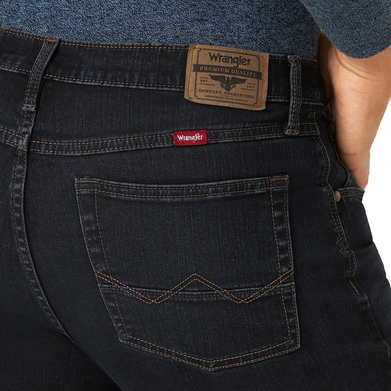 Wrangler Jean Droits et Étroits Pour Homme Coupe étroite
