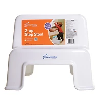 Dreambaby® 2-Up Step Stool - Aqua/White