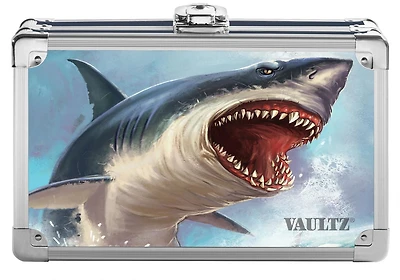 Boîte pour fourniture Vaultz - motif requin tueur lisse