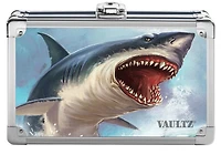 Boîte pour fourniture Vaultz - motif requin tueur lisse