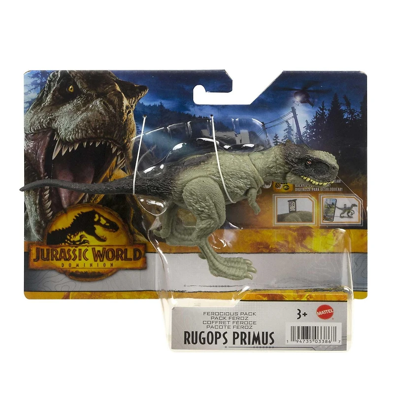 Jurassic World Meute féroce Rugops Primus Figurine articulée de dinosaure