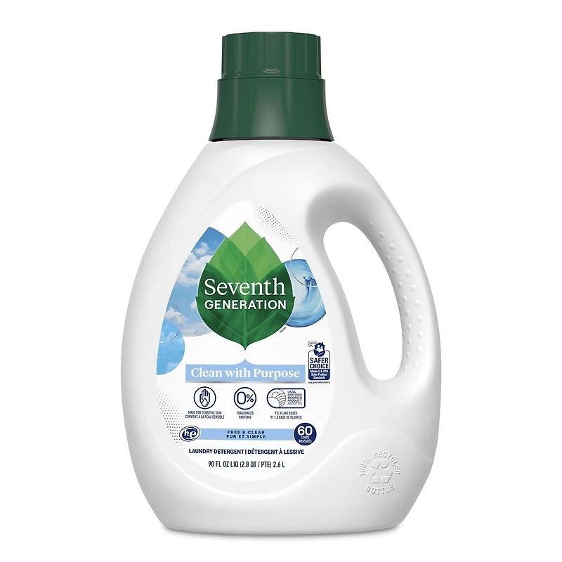 Seventh Generation Free & Clear Liquid Laundry Detergent