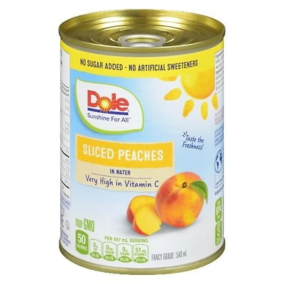 Peach Slices in Water
