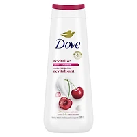 Dove Nettoyant Corporel Pour une Peau Douce et Hydratée Pendant 24h Revitalisant Cerise et Lait de Chia - Sans Sulfates Sans Parabènes 591 ml 591ml