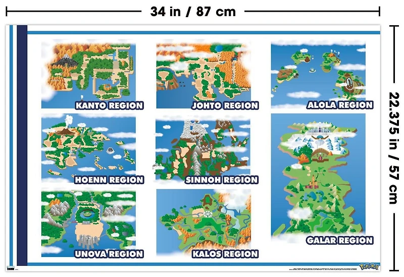 Pokémon - Grille de cartes