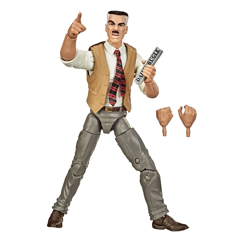 Hasbro Marvel Legends Series - Figurine rétro J. Jonah Jameson de 15 cm
