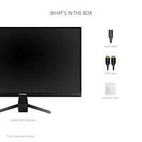 ViewSonic Entertainment VX2467-MHD 24", 1920 x 1080, Black, VX2467-MHD