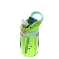 Bouteille d’eau pour enfants Contigo Aubrey avec paille, antifuite et antidéversement, lime fraîche vigne jade 414 ml (14 oz )