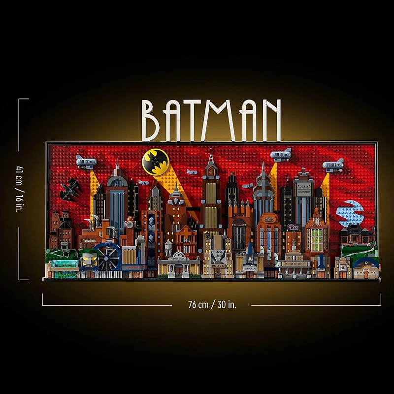 LEGO Super Heroes DC Gotham City de Batman : La série animée 76271 Ensemble de construction (4210 pièces)