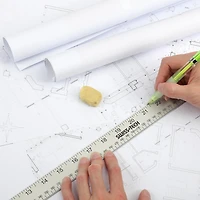 Swiss Tech 38" Meter Stick, 1-1/8 inch width