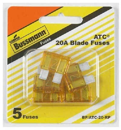 Fusibles à lame Cooper Bussmann Y 32 20 A