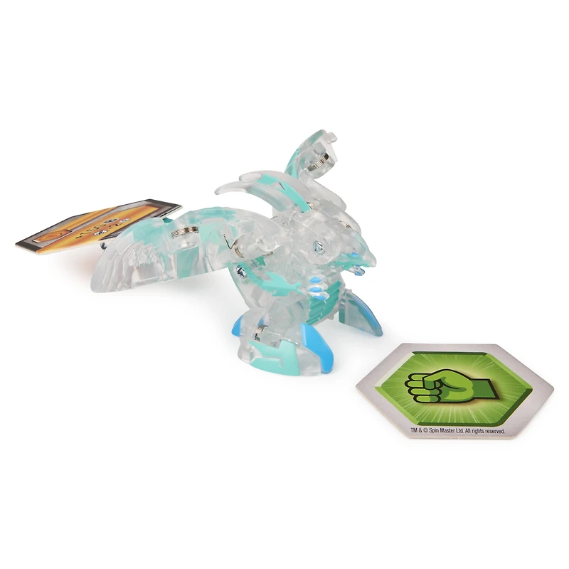 Bakugan Ultra, Sairusn avec équipement Baku-Gear transformable, Figurine Armored Alliance articulée de 7,5 cm à collectionner