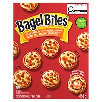 Bagel Bites Cheese, Sausage & Pepperoni Frozen Pizza Snacks, 40 ct Box, 882g