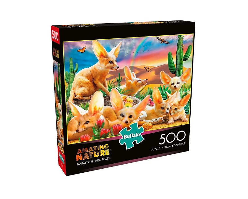 Buffalo Games - Le puzzle Amazing Nature - Fantastic Fennec Foxes - en 500 pièces