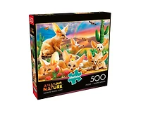Buffalo Games - Le puzzle Amazing Nature - Fantastic Fennec Foxes - en 500 pièces