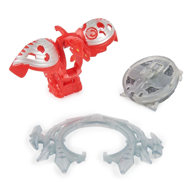 Bakugan, Special Attack Nillious, figurine articulée personnalisable rotative et cartes à collectionner, jouets pour garçons et filles à partir de 6 ans