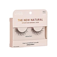 KISS The New Natural, White Shirt, Single Pack, 1 Pair.