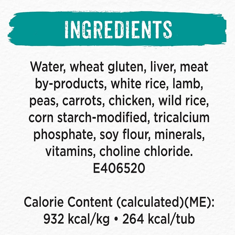 Beneful Repas Préparés Savoureux et Ragoût d'Agneau, Nourriture Humide pour Chiens 283 g 283 g