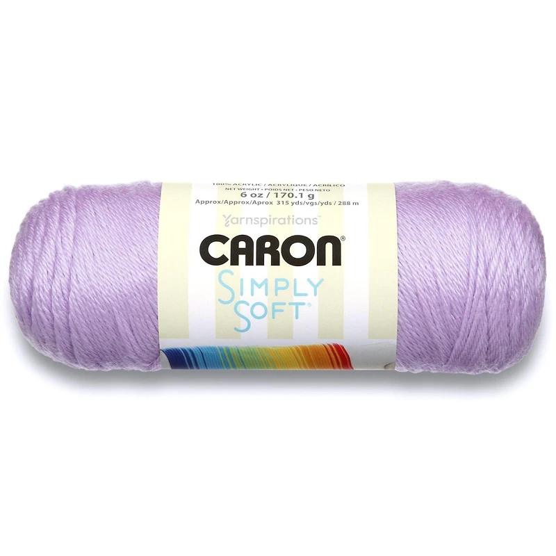 Caron® Simply Soft® Yarn, Acrylic #4 Medium, 6oz/170g, 315 Yards