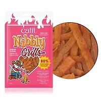 Grillades Catit Nibbly Grills, Poulet et arôme de crevettes pour chats, 30 G