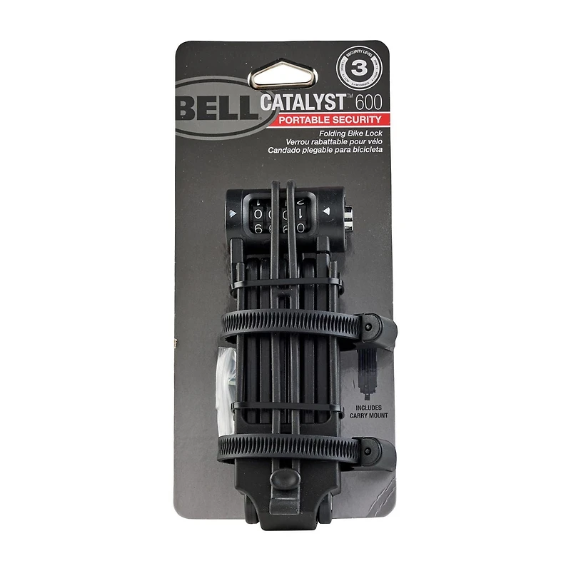 Antivol pliable Catalyst™ 600 de Bell Sports Support de transport inclus