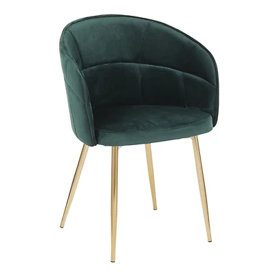 Chaise de table glamour Lindsey de LumiSource